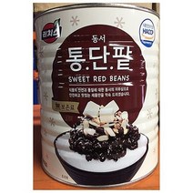 동서 팥빙수재료 빙수팥 업소용 (3KgX6통), 본상품선택