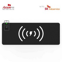 SK115스마트폰고속무선충전 마우스장패드(무료인쇄), 액센SK115 마우스장패드