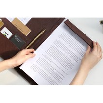 거래처 영업 제안서 A4 광택 결제판 영업사원 출장
