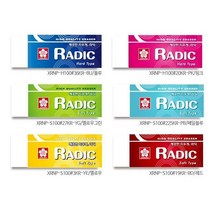 사쿠라 라딕 지우개 하드 타입 소프트 타입 30개, 핑크 (하드 라딕)