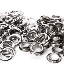 황동 아일렛 아일렛알 하도메, 14mm 50개, 1개