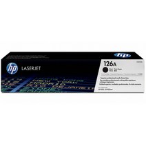 HP Laserjet Pro 100 Color MFP M175nw 정품토너 검정 CE310A 1 200매 NO.126A 사용기종 MFPM175a MFPM175nw CP1025nw, 1개