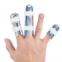 손가락부목 손가락아대 보호대 교정 깁스 finger splint brace support 자세 교정기 알루미늄 손가락 손 보호기 회복 부상 고통 굽힘 변형 orthotics, l