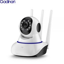실내 오디오 IP 카메라 팬 틸트 와이파이 PTZ 홈 보안 2MP 모니터 케어 캠 앱 1080P, with 64G_CHINA | EU 플러그, 03 With 64G_01 EU 플러그