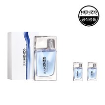 겐조 겐조 로 겐조 뿌르 옴므 EDT 30ml 미니어처 2종세트 (본품+미니2종+쇼핑백), free, 본품30ml+미니2종+쇼핑백
