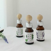 [AKMALL][더허브샵] 에센셜 오일 차량용 디퓨져 17ml, 색상:집중력로즈마리