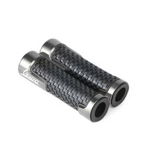 베스파 피아지오 GTS 300 LT 150 스쿠터 22mm 7/8 인치 그립 오토바이 미끄럼 방지 핸들 바 부품, 03 SILVER