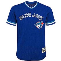 MLB 청소년 8-20살 메쉬 팀 컬러 쿠퍼스타운 V넥 저지