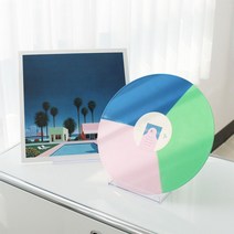 LP 거치대 아크릴 2개입 엘피 전시 보관 진열 랙, 1개