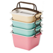 씨밀렉스 점보쿡 찬합 미니세트 4단, 혼합, 4세트