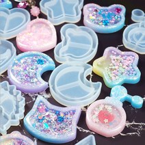 DIY 레진공예 레진아트 재료 실리콘 레진 몰드 단품, 2레진몰드-하트