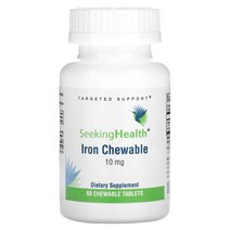 Seeking Health 철분 츄어블 10mg 츄어블 정 60정, 1개