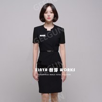 상담실장유니폼 매니저 병원 근무복 은행 사무직 유니폼 가이드 정장