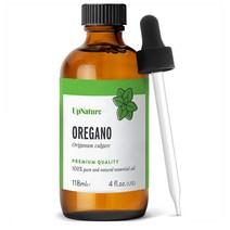 미국 업네이쳐 퓨어 천연 오레가노 에센셜 오일 원액 100% 118ml UpNature Oregano Essential Oil, 1개