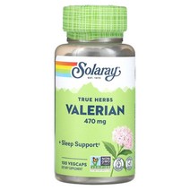 미국직구 Solaray 솔라레이 트루 허브 발레리안 470mg 100베지캡슐