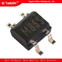 50 개/몫 MB6S MB10S SOP-4 브리지 정류기, 04 MB10F