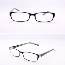 WS 블랙T 실루엣 안경테 안경프레임 금속 뿔테