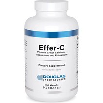 더글라스랩 비타민C 분말 240g Douglas Labs Effer-C Buffered VitaminC, 1개