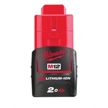 밀워키-MILWAUKEE 배터리12V M12B2, 1개