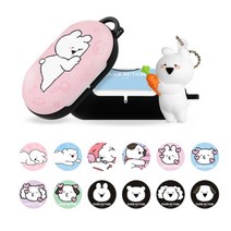 [바보사랑] 오버액션 쿠잉 키링 갤럭시버즈 버즈플러스케이스, 버즈디자인:DB/러브베어