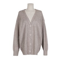 모노위크 데일리 베이직 브이넥 롱 니트 가디건