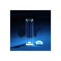 뚜껑이 있는 양방향 광 분광계 투과율 80% UV JGS1 석영 큐벳 셀 10mm 경로 175ml 5mm 내부 폭