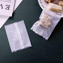 가정용 미니 실링기 포장 실링기계LBSISI Life-100 피스 핫 씰 백 누가 비스킷 쿠키 캔디 초콜릿 베이킹, 6_7X10cm