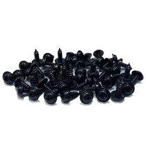 카박사/DJ-134-1/자동차보도/5X14/50개입/소자/태핑나사/와샤붙이/피스/차량용피스못/검정피스못