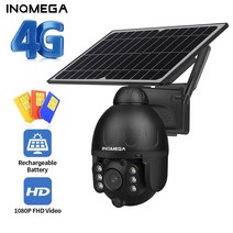 홈캠 가정용 cctv 스마트폰 홈 inqmega 야외 솔라 카메라 4g simwifi, 블랙 4g 추가 32gb, 협력사, 3.6mm