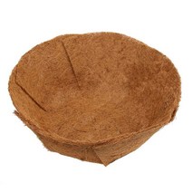 경사로 보행 야자매트 계단 미끄럼방지 패드 61cm 라운드 모양 코코스 라이너 화분에 매달려 식물 바구니 라이너 교체 코코넛 야자수 매트 발코니 tb 판매, 협력사, 1개