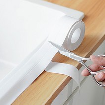 주방 욕실 틈새차단 방수 곰팡이 방지 테이프, 투명 3단
