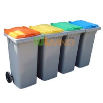 [쿠이]분리수거함(HDPE) (다용도함240L/일반형)~22352EA+V fyhfyh*2853985XF, 주황_종이팩류