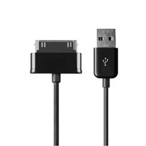 30핀 갤럭시탭노트10.1충전기 1m USB 케이블 데이터 충전 로건 전용, B411 블랙