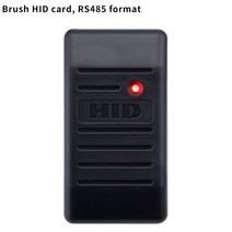 방수 HID 액세스 제어 카드 리더기 RFID 125khz Wiegand 26 ~ 37 RS485 RS232 TTL 레벨 통신, 01 HID Card (RS485), 1개