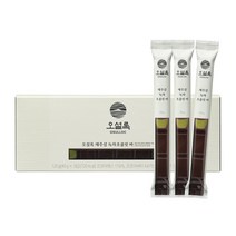 오설록 제주섬 녹차 초콜릿바 3입