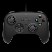 8BitDo 얼티메이트 유선 게임패드, 블랙, 1개