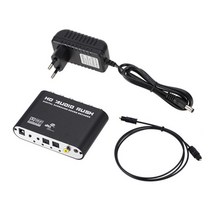 디지털-아날로그 5.1 채널 스테레오 AC3 오디오 컨버터 DAC 광학 SPDIF 동축 AUX 3.5mm-6 RCA 사운드 디코, [02] With EU Plug, With EU Plug
