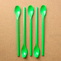 플라스틱롱스푼 커피스푼 롱티스푼 5p-292