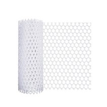 세컨하우스 주택 모듈러 가벽 모듈 테라스 가림막 그늘막 타프 40x300cm 범용 플라스틱 치킨 와이어 울타리 메쉬 육각 펜싱 와이어 원예 가금류 꽃 그물
