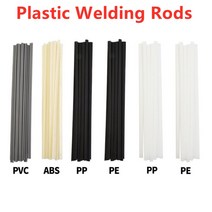 용접실납 플라스틱 용접봉 블랙 PP ABS PVC PE 용접 스틱 용접건 자동차 범퍼 수리 용품 2-5 미터, 2.2Meters - PP  White, 1개
