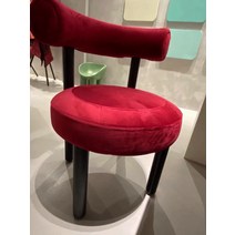 디자인 체어 화장대 라운지 식탁 카페 북유럽 의자 네일 업소 모던 인테리어, 레드 벨벳, 1개