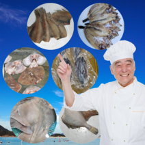 먹사부 국내산 태안 반건조 생선 반건조 가자미 반건조 우럭 우럭포 간고등어 자반 간재미 백조기 서해안 손질 찜용 구이용, [선택2] 반건조 우럭포 (6미), 1개