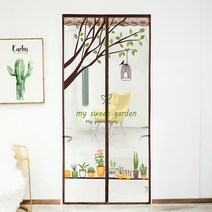 굿라이프 가든 문 모기장(100x200cm)현관 사각방충망