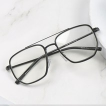 멜라크메 남자 여자 사각 투브릿지 뿔테 유니크 뉴트로 레트로 뿔테 안경