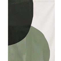록신 ins바람 직물 커튼 가정용 주방 커튼