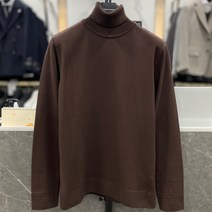 리버클래시 22F/W 브라운 기본핏 터틀넥 니트 (LIW51988)