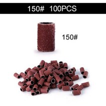 50100개 전문 네일 파일 아트 샌딩 UV 아크릴 젤 매니큐어 전기 손톱 드릴 세트, 150-100pcs