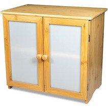 브레드박스 토스트랙 틴케이스 영양제정리함 빵보관함 원목 우드트레이 . 주방 조리대 대형, 2층