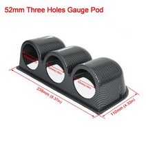 유면계 유량계 경고등 52mm 터보 부스트 PSI 바 오일 압력 오일 물 온도 게이지 전압계 타코미터 RPM 미터, 18 BL0180