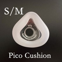 코골이방지 양압기 CPAP 마스크 헤드 밴드 인공 호흡기 액세서리 필립스 피코 코 마스크 헤드 기어 클립, 02 Cushion-SM